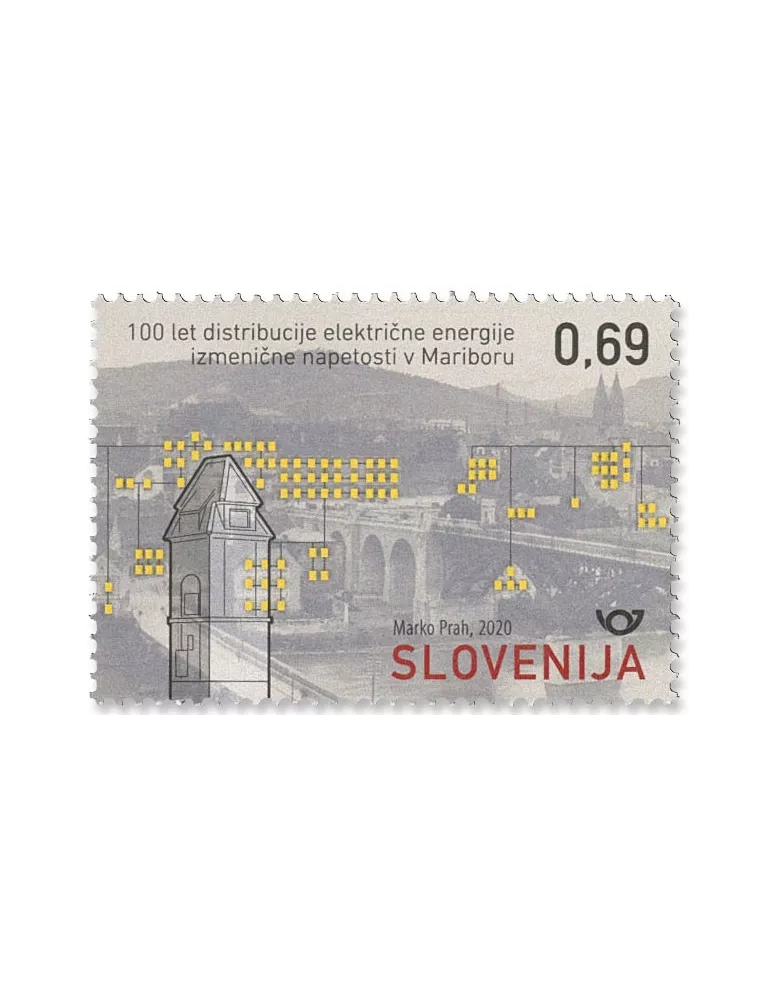 n° 1206 - Timbre SLOVENIE Poste