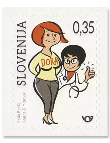 n° 1214/1216 - Timbre SLOVENIE Poste 2