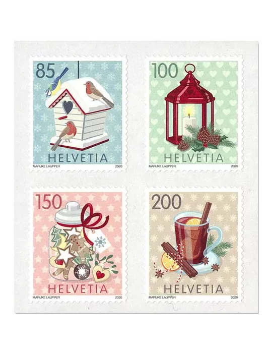 n° 2612/2615 - Timbre SUISSE Poste