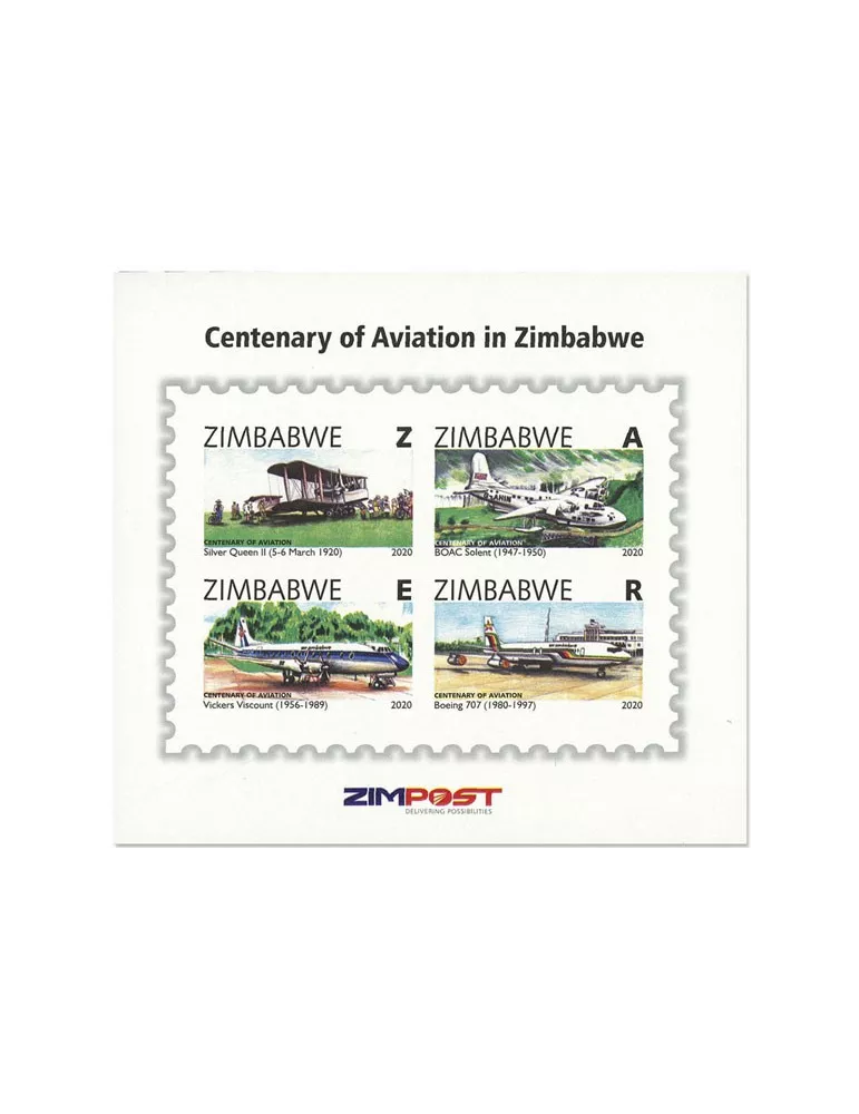 n° 38 - Timbre ZIMBABWE Blocs et feuillets