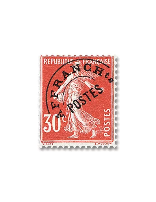 n° 58 - Timbre France Préoblitérés