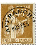 n° 71 - Timbre France Préoblitérés