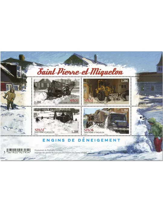 n° F1255 - Timbre Saint-Pierre et Miquelon Poste