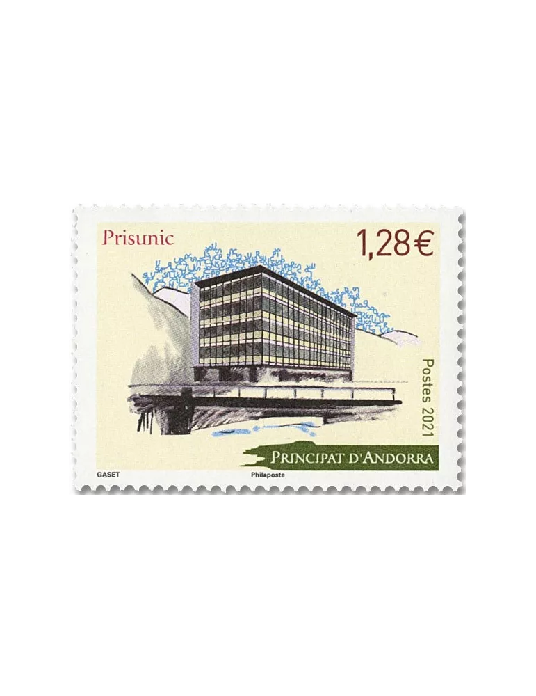 n° 857 - Timbre Andorre Poste