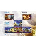 n° 122 - Timbre KAZAKHSTAN Blocs et feuillets
