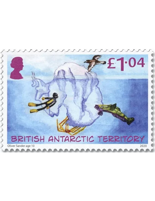 n° 766/769 - Timbre ANTARCTIQUE BRITANNIQUE Poste