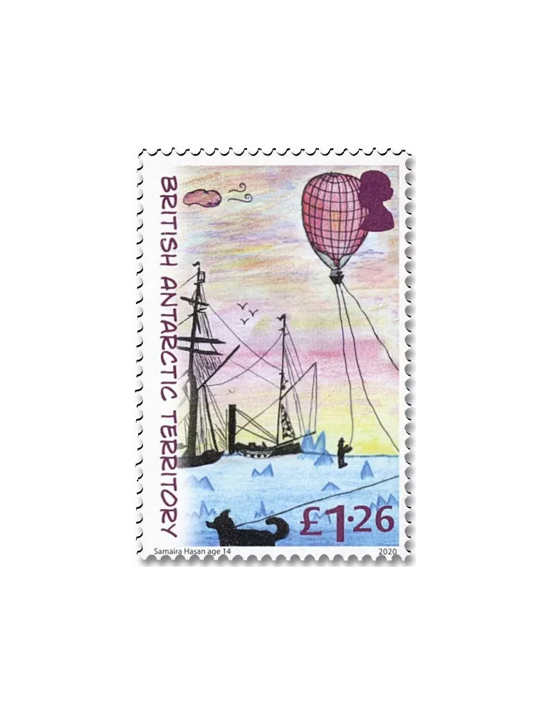 n° 766/769 - Timbre ANTARCTIQUE BRITANNIQUE Poste
