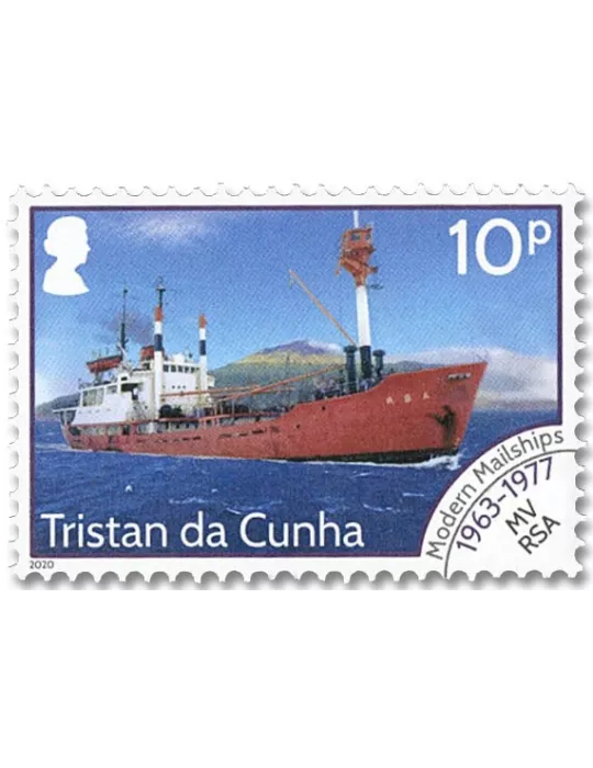 n° 1262/1274 - Timbre TRISTAN DA CUNHA Poste