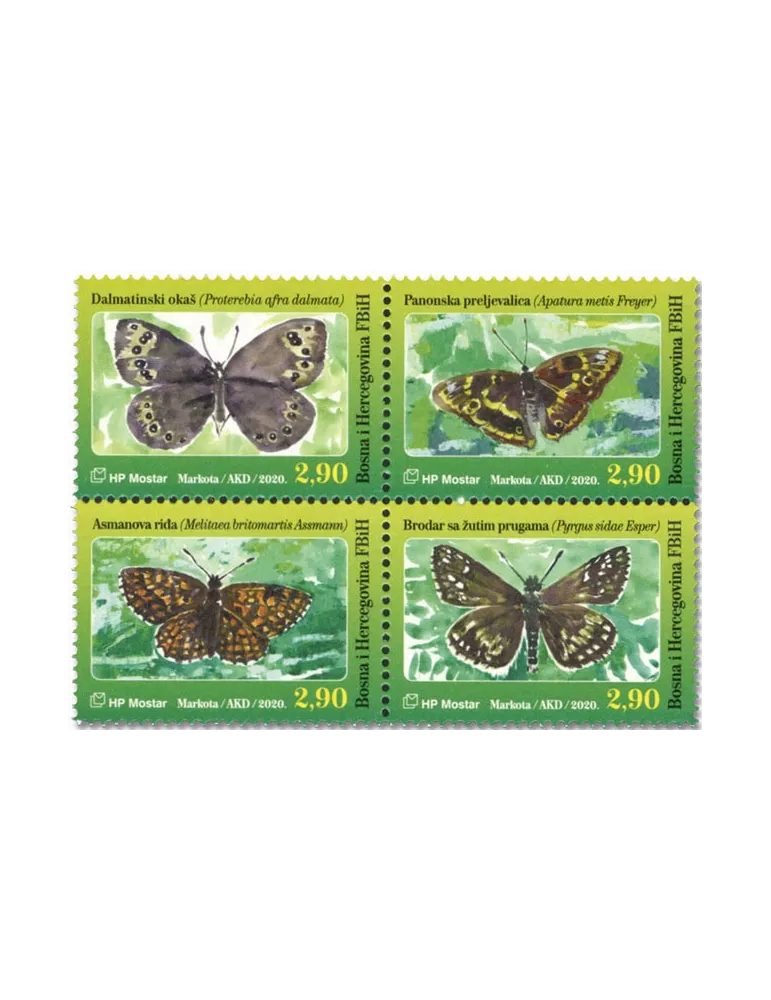 n° 511/514 - Timbre HERCEG-BOSNA Poste