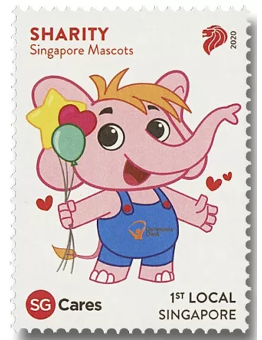 n° 2393/2397 - Timbre SINGAPOUR Poste 2