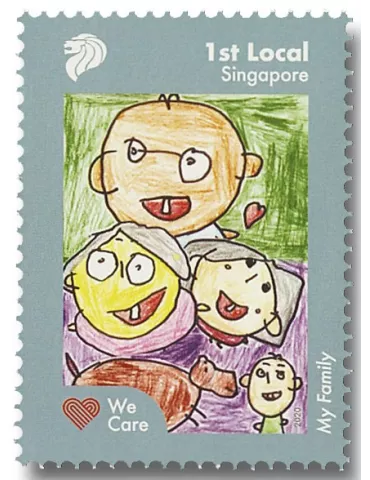 n° 2422/2425 - Timbre SINGAPOUR Poste