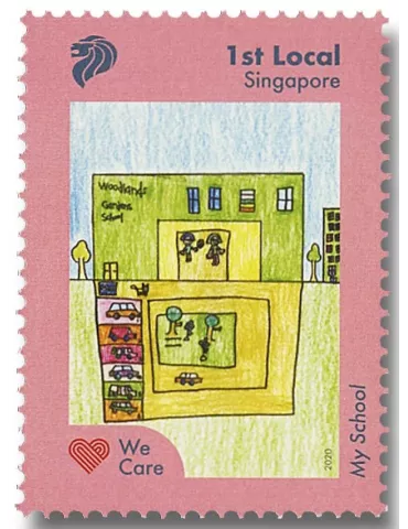 n° 2422/2425 - Timbre SINGAPOUR Poste 2