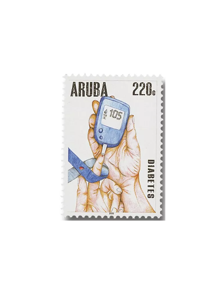 n° 1095/1098 - Timbre ARUBA Poste