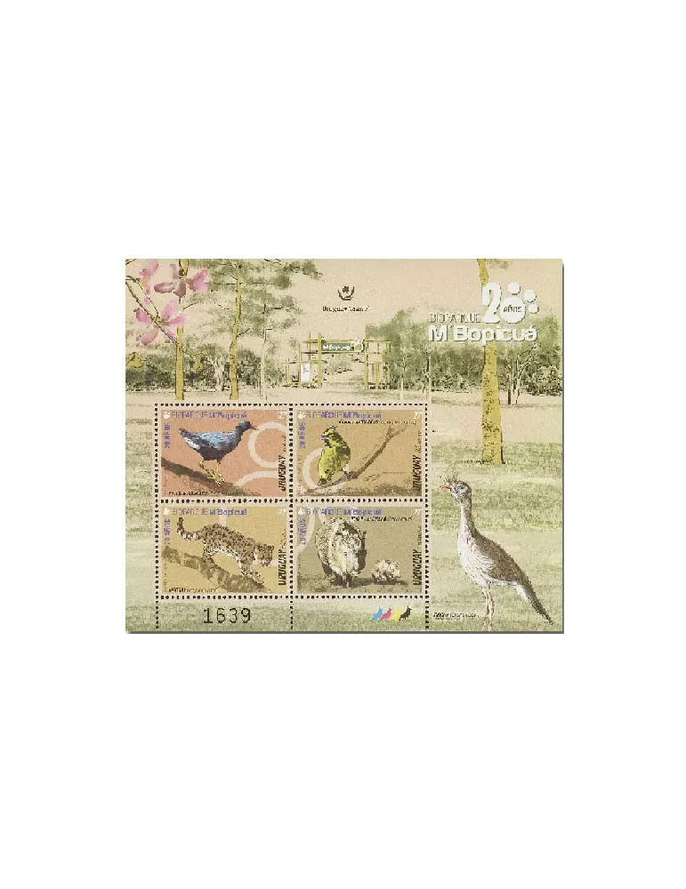 n° 3015/3018 - Timbre URUGUAY Poste