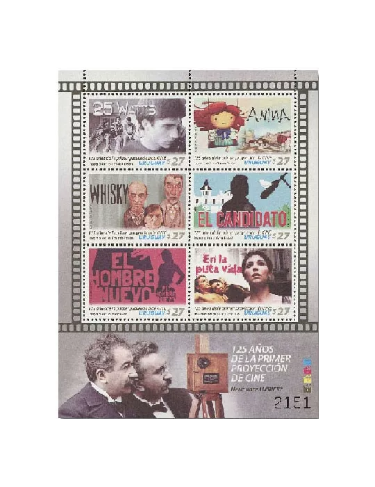 n° 3025/3030 - Timbre URUGUAY Poste
