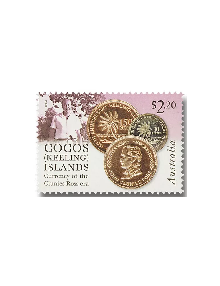 n° 524/527 - Timbre COCOS (ILES) Poste