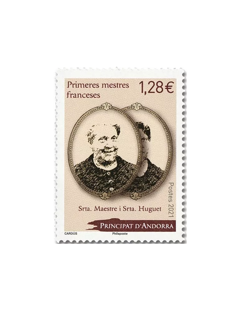 n° 860 - Timbre ANDORRE Poste