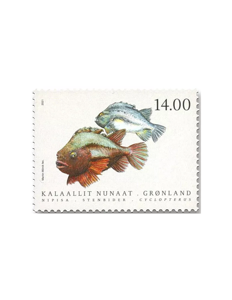 n° 842/843 - Timbre GROENLAND Poste
