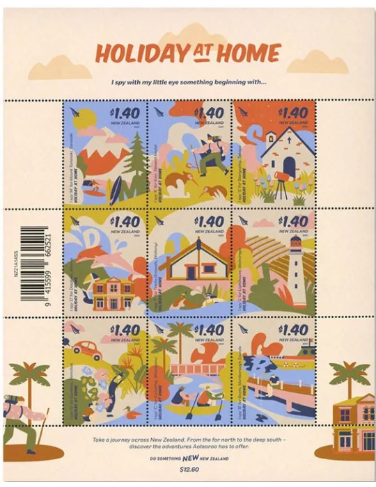 n° 3623/3631 - Timbre NOUVELLE-ZELANDE Poste