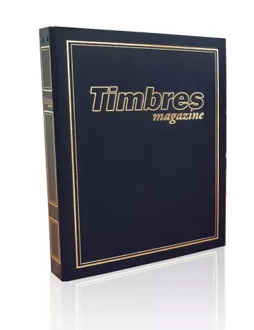 Reliure TIMBRES MAGAZINE (Bleu)