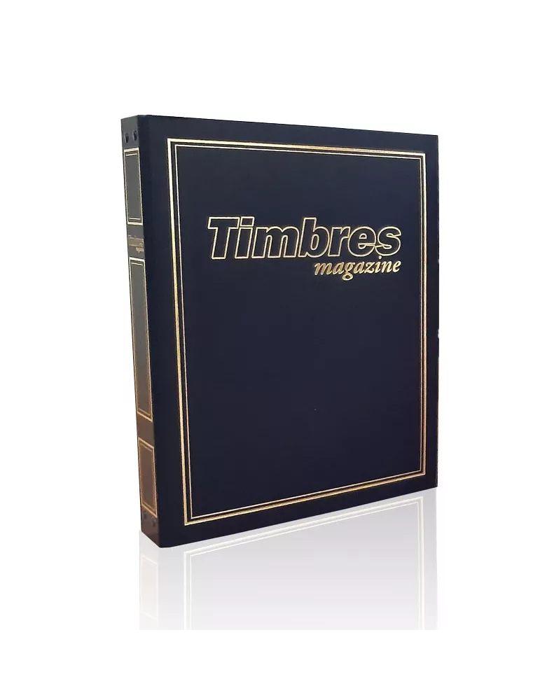 Reliure TIMBRES MAGAZINE (Bleu)