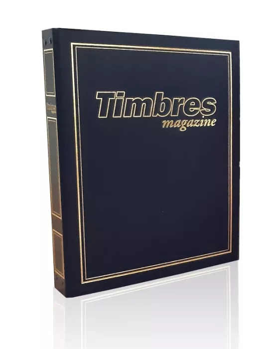Reliure TIMBRES MAGAZINE (Bleu)