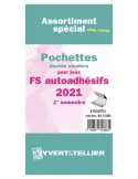Assortiment de pochettes (double soudure) : 2021 - 1e sem. (Jeux Autoadhésifs)