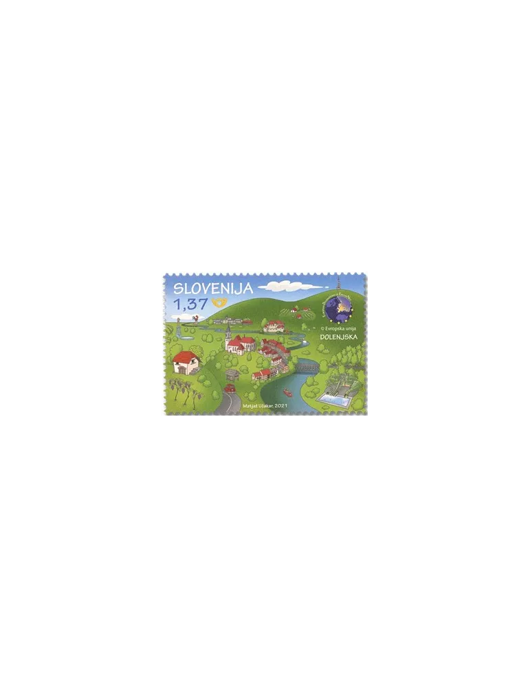 n° 1234 - Timbre SLOVENIE Poste