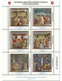 n° 1551/1556 - Timbre ORDRE de MALTE Poste
