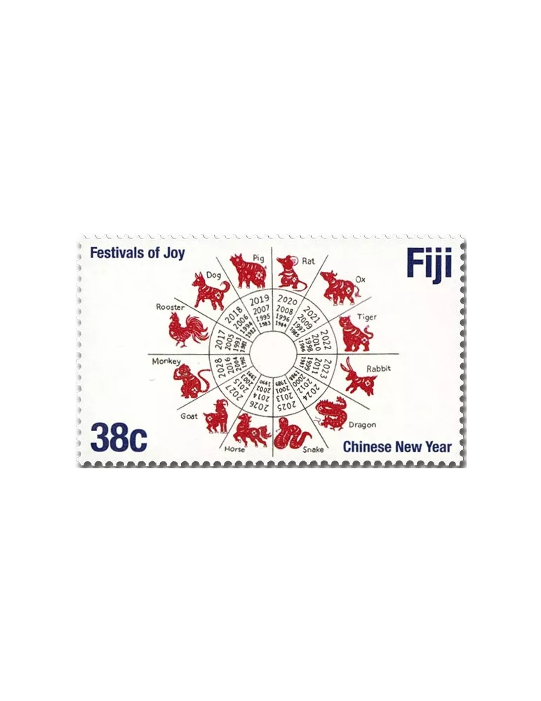 n° 1379/1382 - Timbre FIDJI Poste