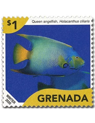 n° 6438/6442 - Timbre GRENADE Poste 2