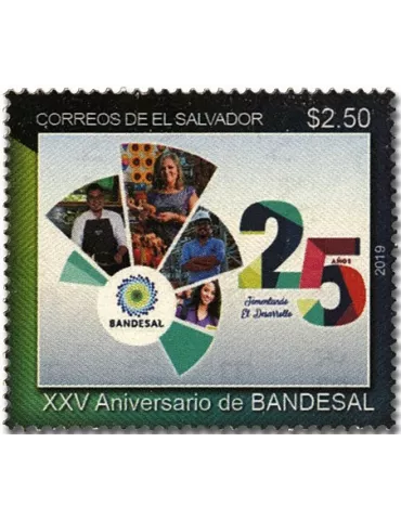 n° 1954 - Timbre SALVADOR Poste
