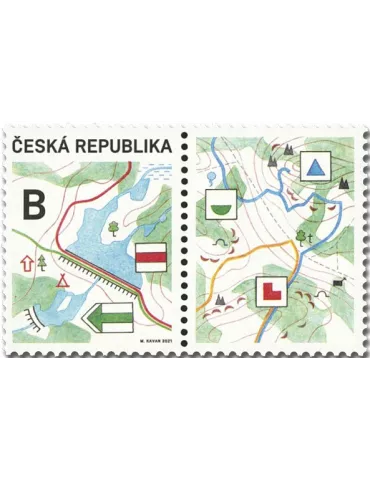 n° 983 - Timbre TCHEQUE (République) Poste