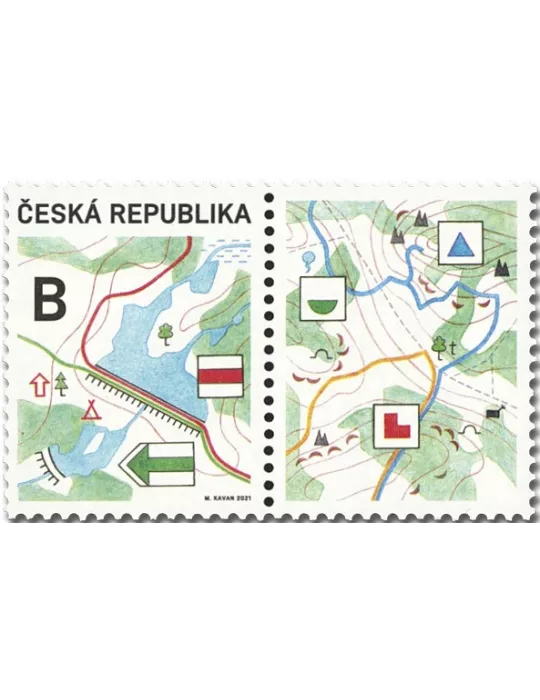 n° 983 - Timbre TCHEQUE (République) Poste
