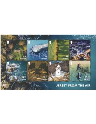 n° 2556/2563 - Timbre JERSEY Poste