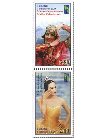 n° 687/688 - Timbre TADJIKISTAN Poste