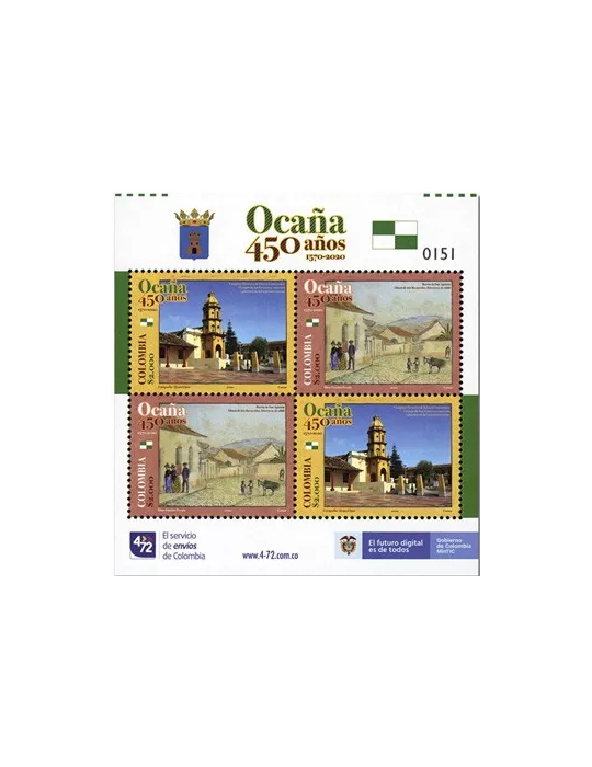 n° 2181/2182 (x2) - Timbre COLOMBIE Poste