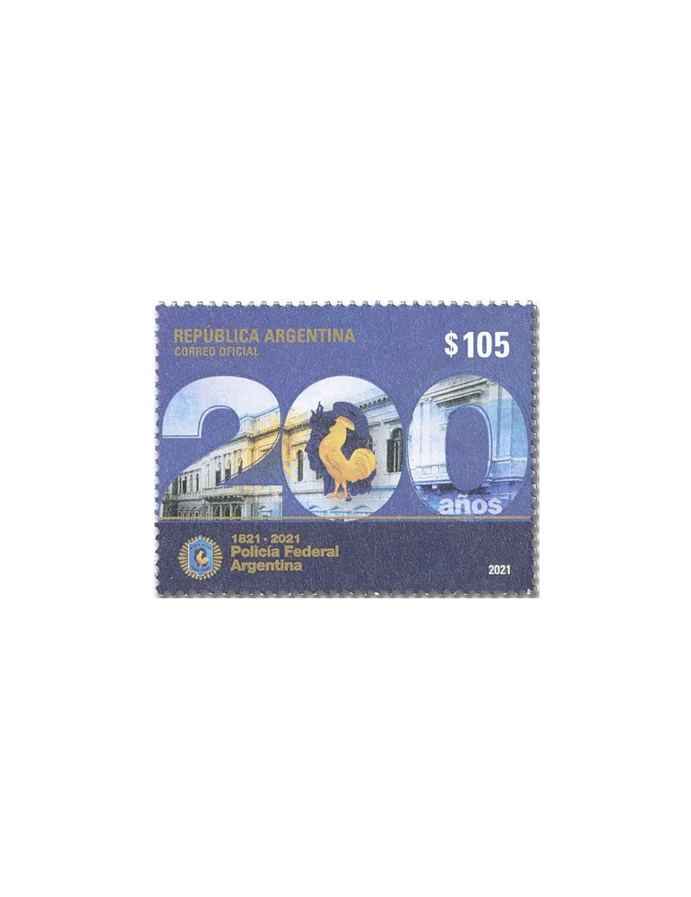 n° 3242 - Timbre ARGENTINE Poste