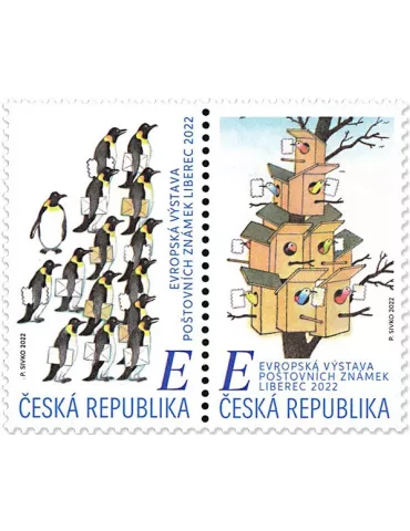 n° 1024/1025 - Timbre TCHEQUE (REpublique) Poste