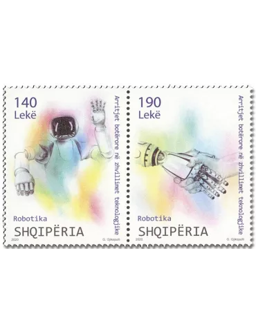n° 3283/3284 - Timbre ALBANIE Poste