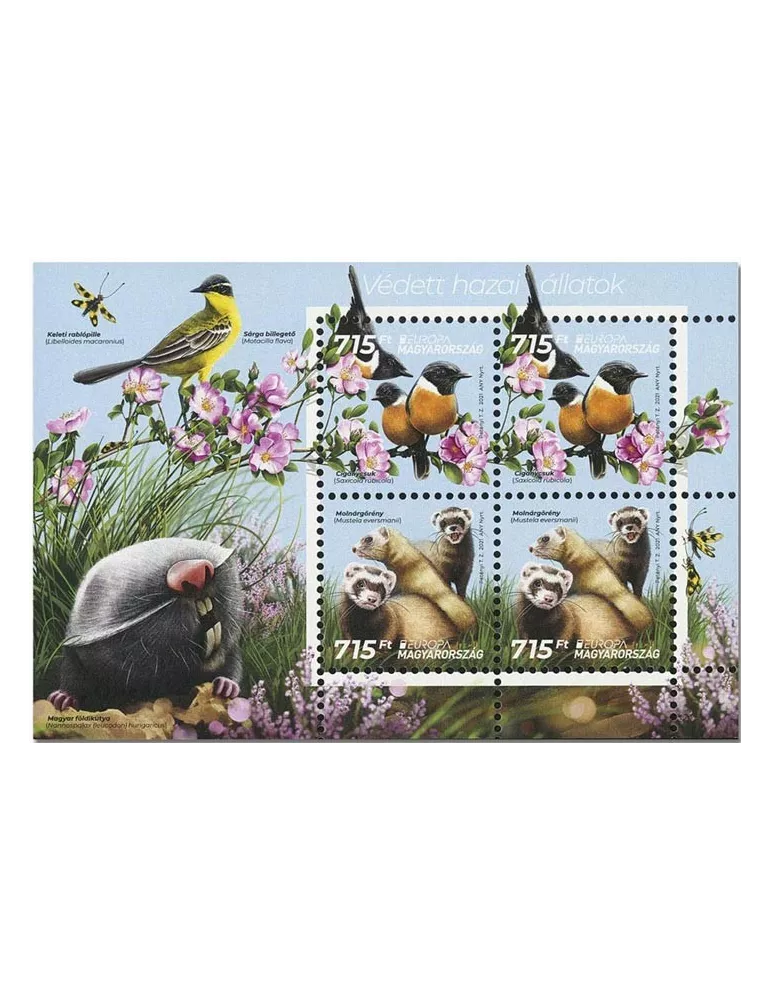 n° 447 - Timbre HONGRIE Blocs et feuillets (EUROPA)
