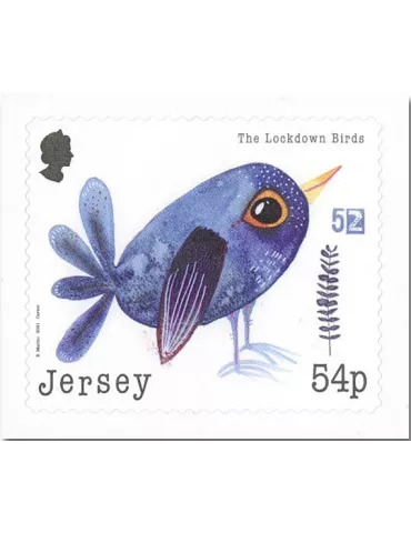 n° 2542/2549 - Timbre JERSEY Poste 2