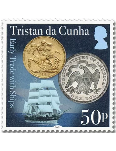 n° 1281/1284 - Timbre TRISTAN DA CUNHA Poste