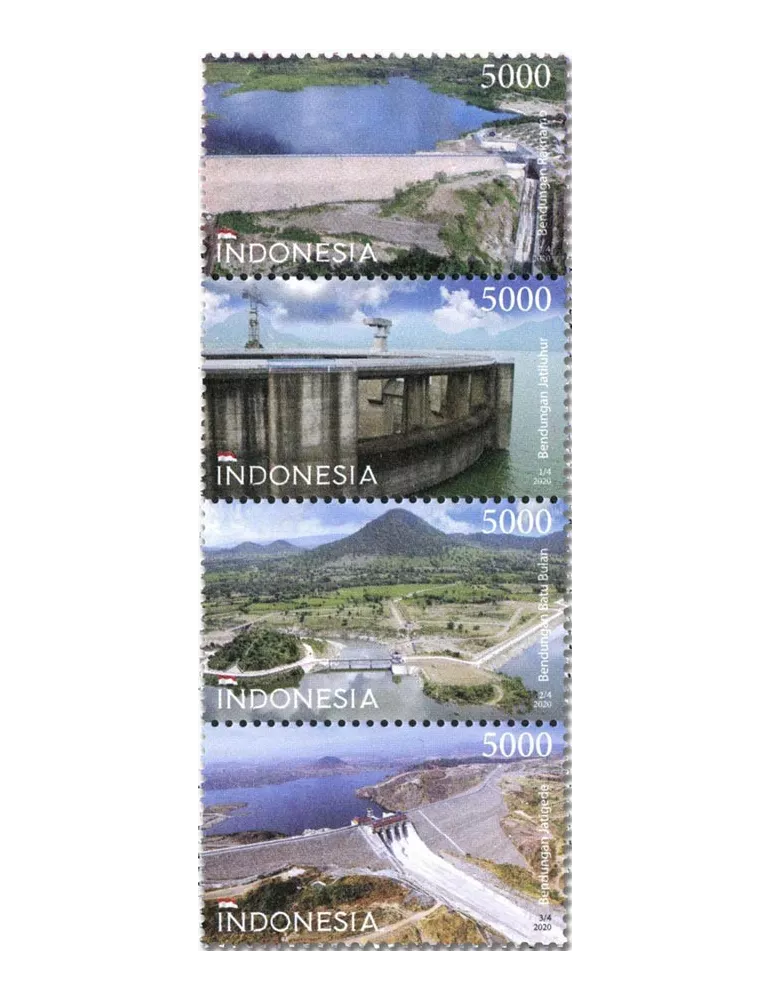 n° 3058/3061 - Timbre INDONESIE Poste