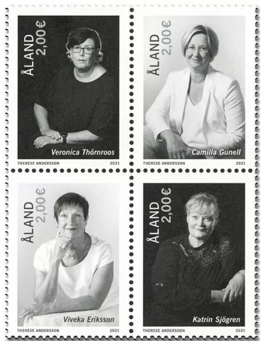 n° 504/507 - Timbre ALAND  Poste