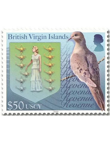 n° 20 - Timbre VIERGES Timbres fiscaux-postaux