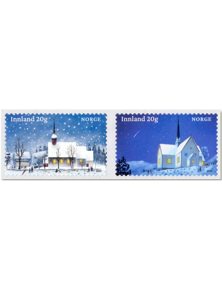 n° 2056/2057 - Timbre NORVEGE Poste