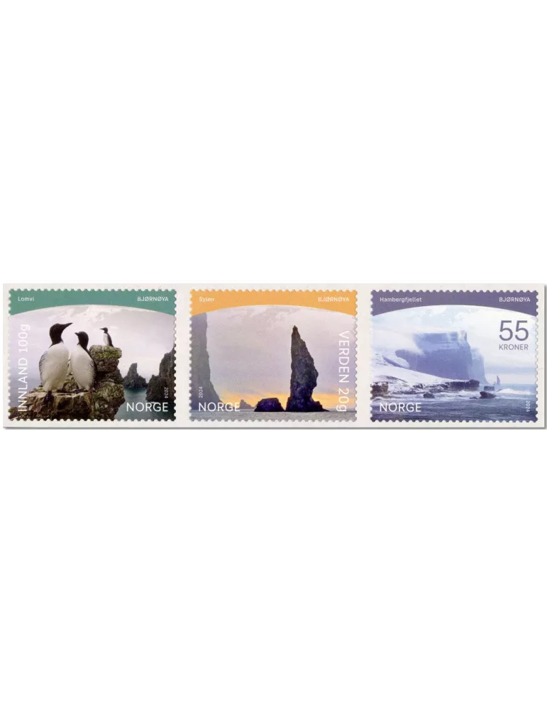 n° 2064/2066 - Timbre NORVEGE Poste