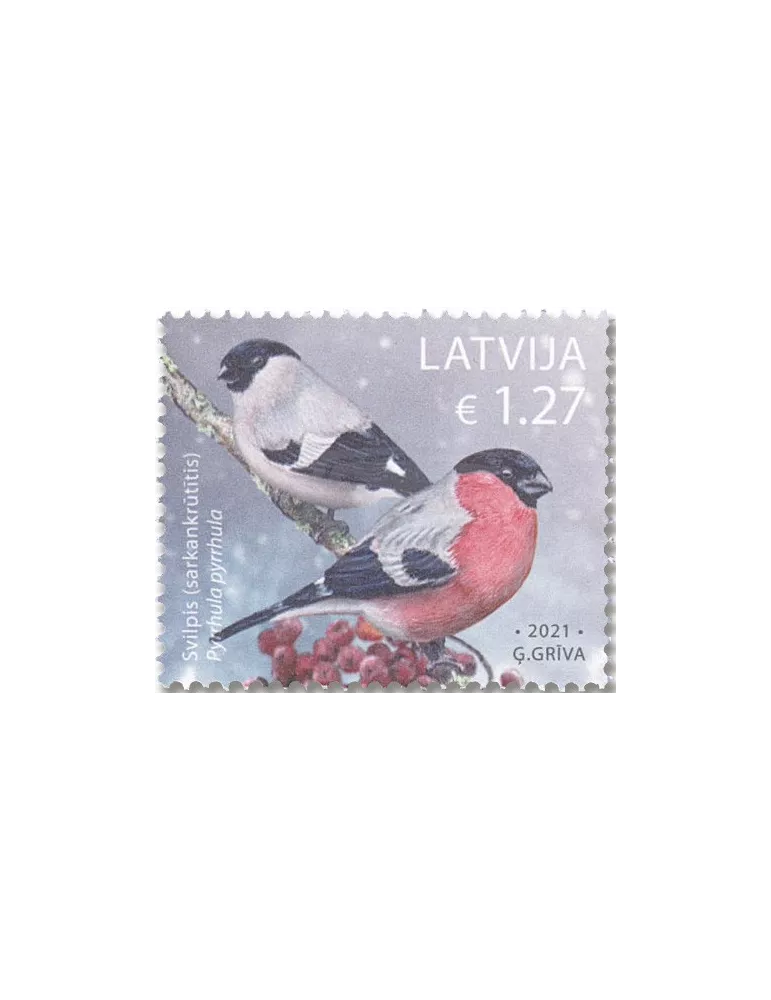 n° 1109/1110 - Timbre LETTONIE Poste