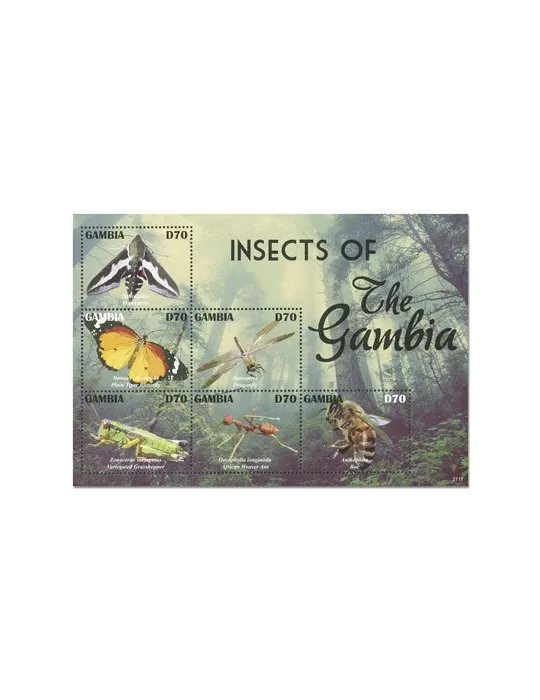 n° 6181/6186 - Timbre GAMBIE Poste